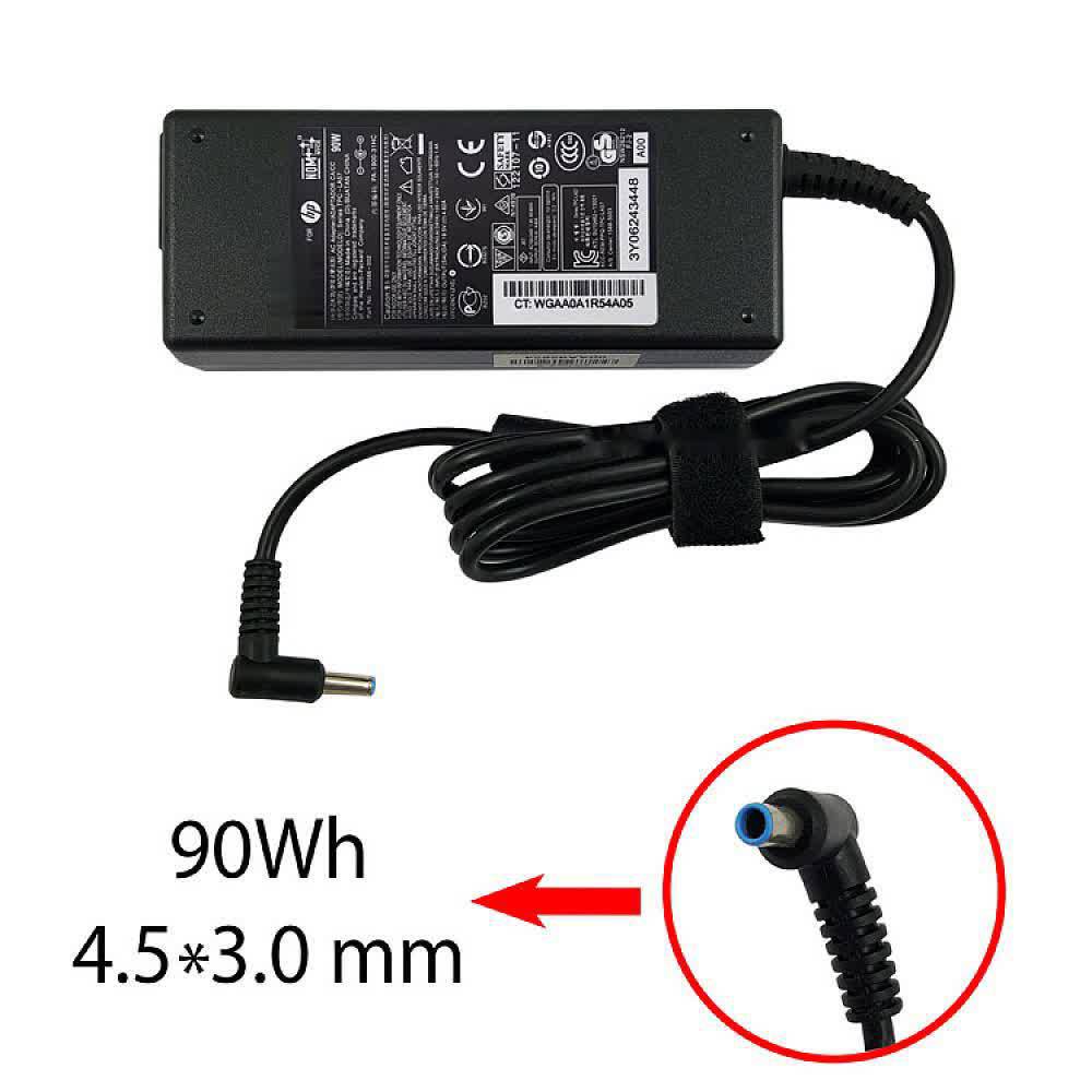 آداپتور لپ تاپ اچ پی 19.5V 4.62A سر فیش آبی