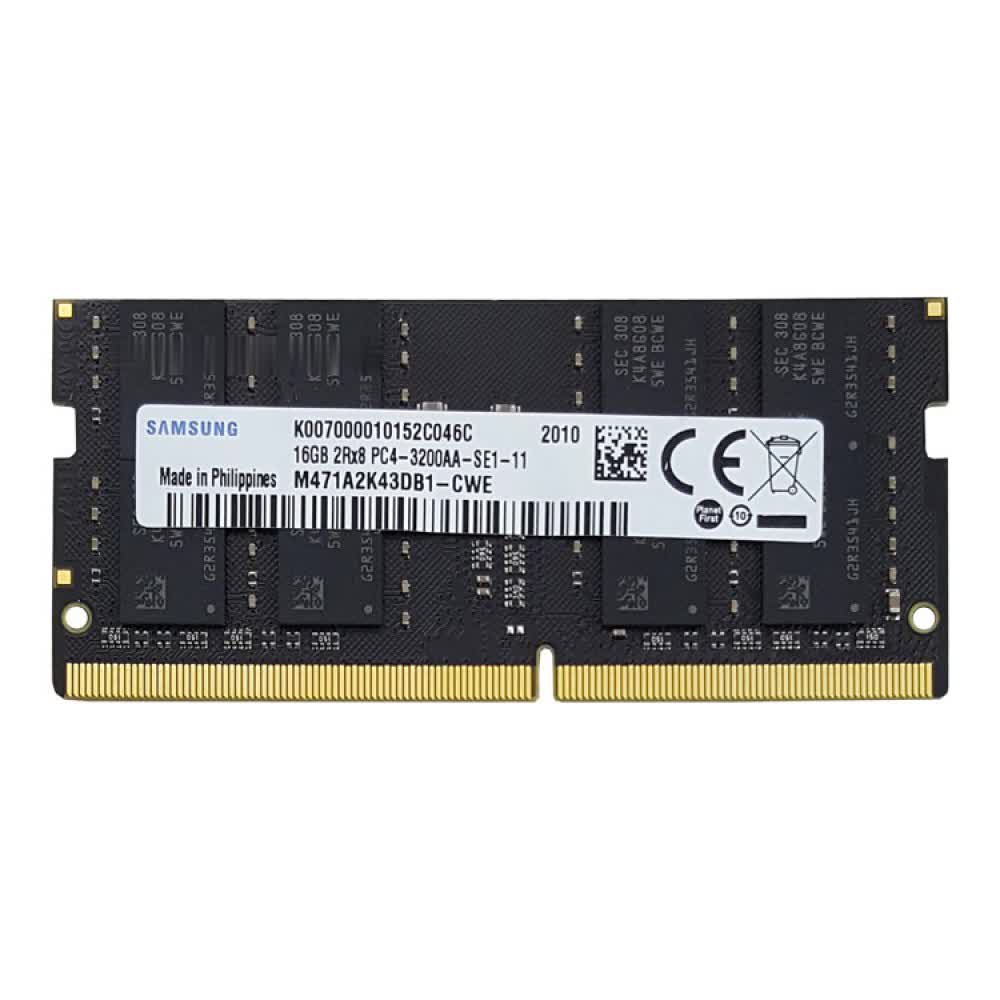 رم لپ تاپ 16 گیگ Samsung DDR4-3200 MHZ 1.2V با یک سال و ده ماه گارانتی
