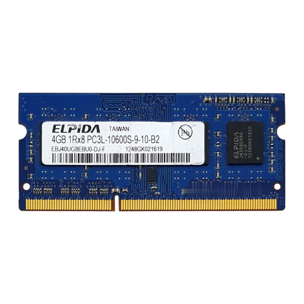 رم لپ تاپ 4 گیگ Elpida 4GB DDR3-PC3L 1333-10600MHz 1.35V