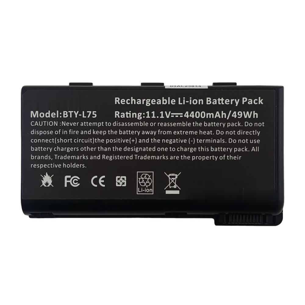 باتری لپ تاپ ام اس آی L74-6Cell   مشکی-49 وات ساعت