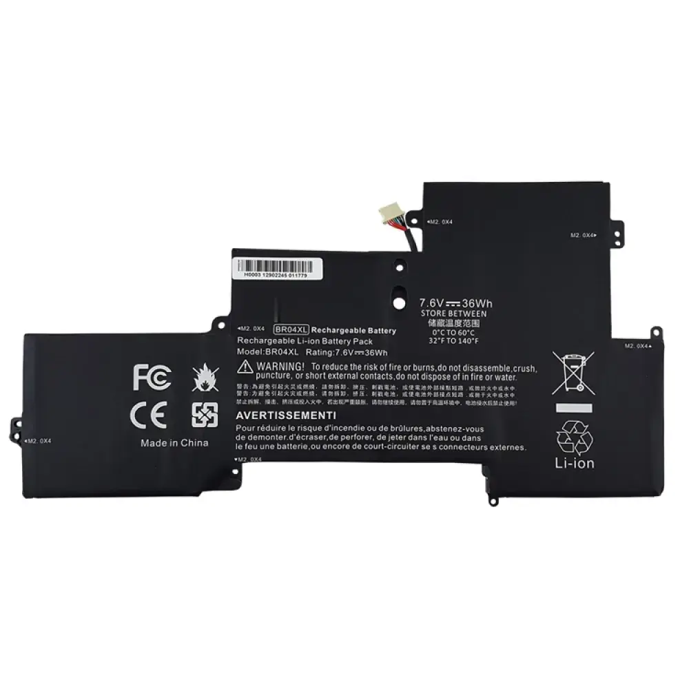 باتری لپ تاپ اچ پی EliteBook Folio 1020 G1_1030 G1_BR04XL   داخلی- 36 وات ساعت