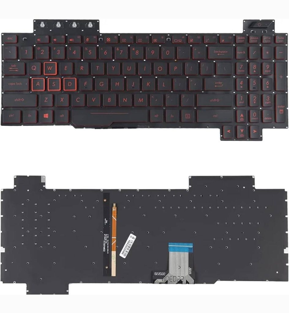 کیبرد لپ تاپ ایسوس Keyboard Laptop FX505 ASUS